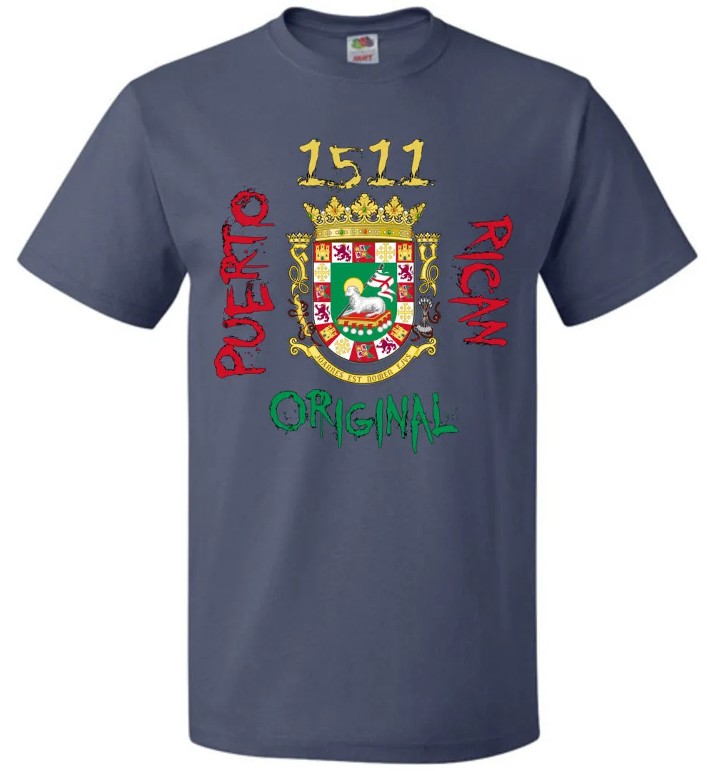 1511 Puerto Rican Original T-Shirt (Sm-6XL)