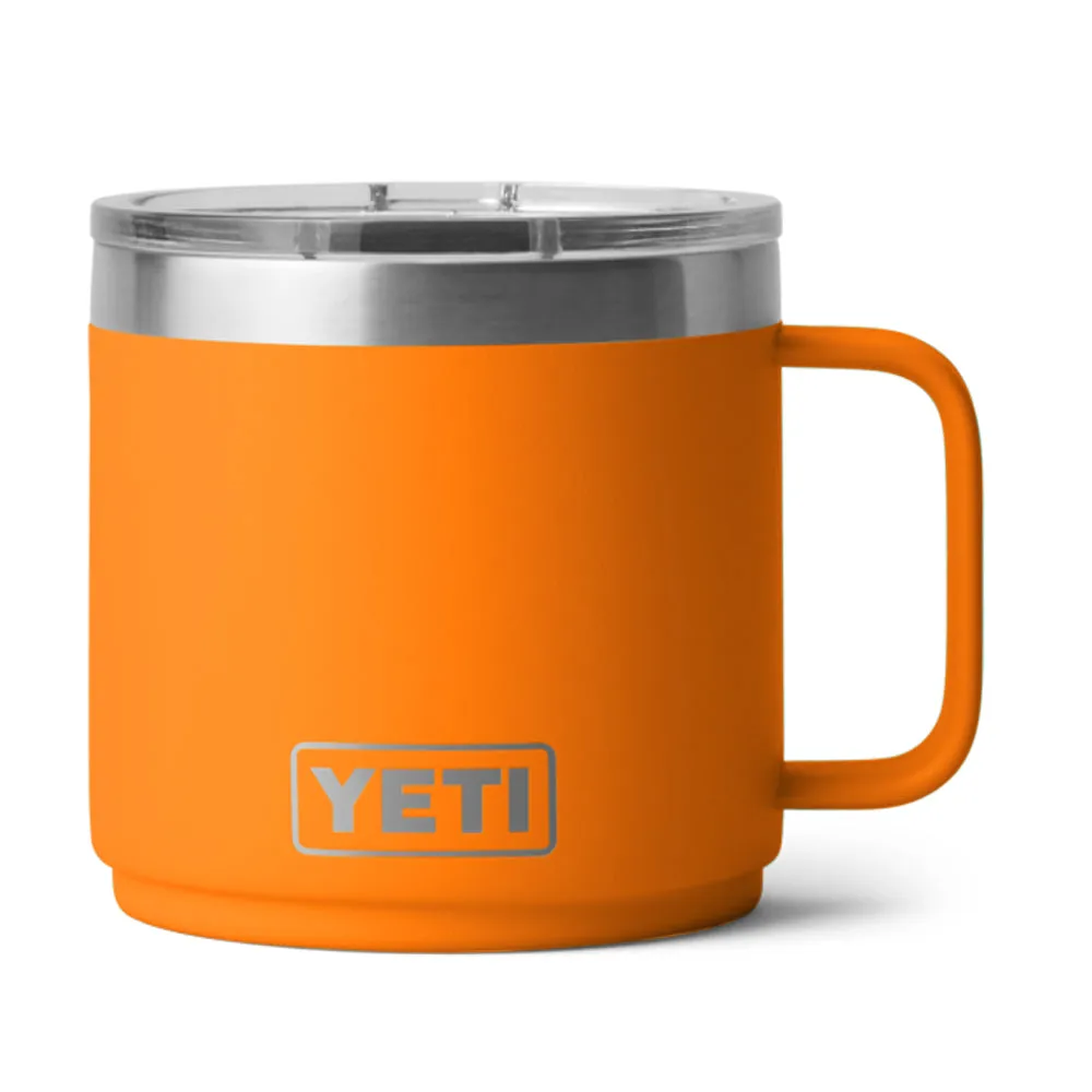 21071502621 TAZA RAMBLER 14oz MUG 2.0 TAPA MAGNETICA KING CRAB ORANGE MARCA YETI