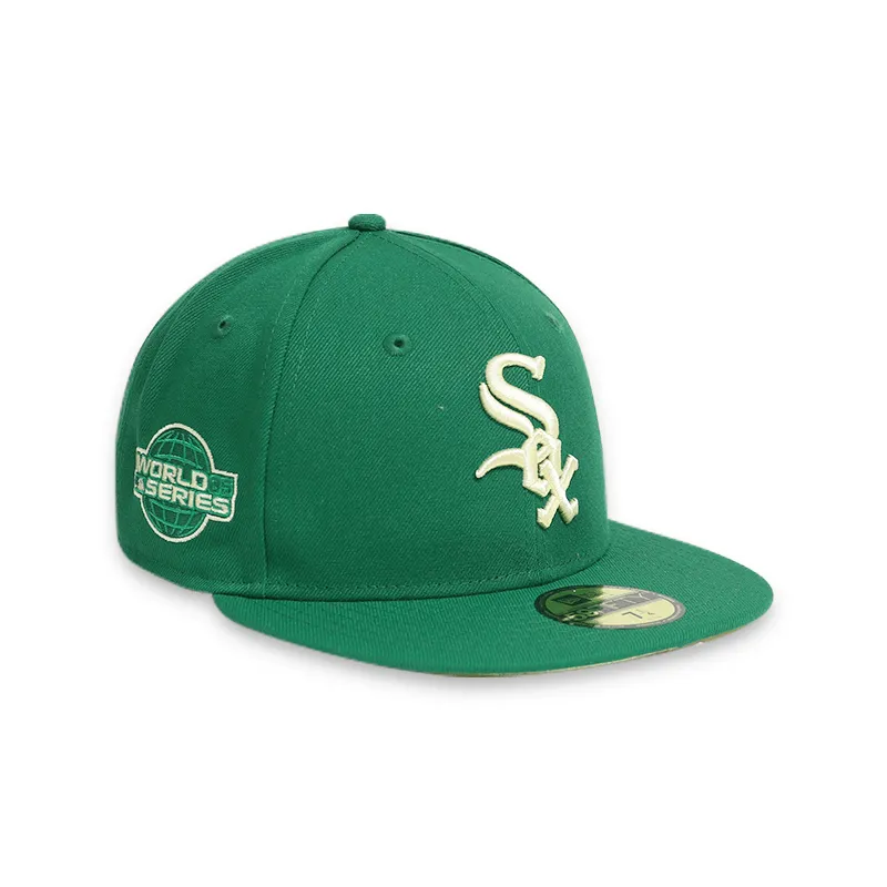 [60243814] Chicago White Sox 05 WS STATE FRUIT Green 59FIFTY Men's Fitted Hat