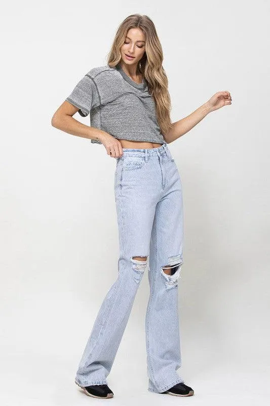 90S Vintage Flare Jeans