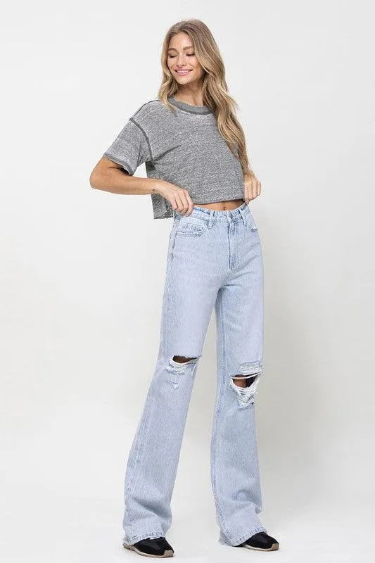 90S Vintage Flare Jeans