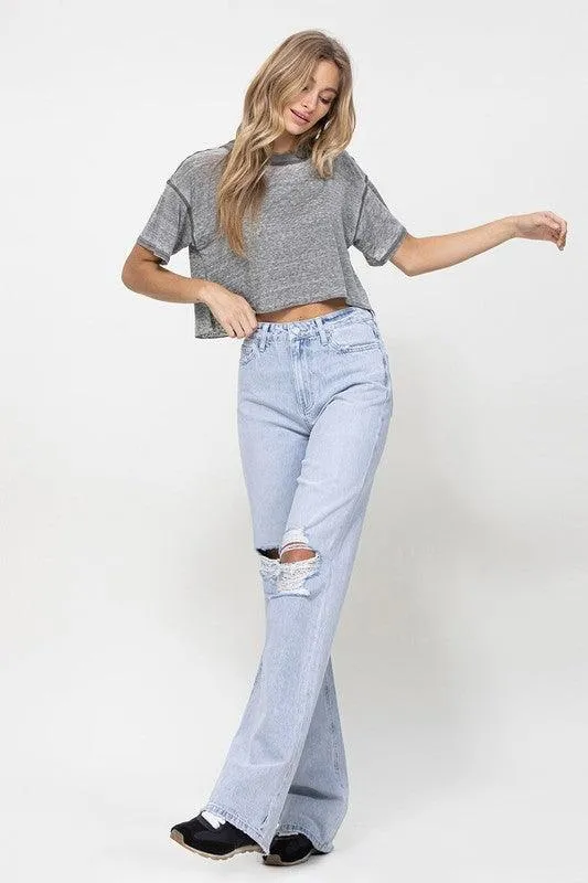 90S Vintage Flare Jeans