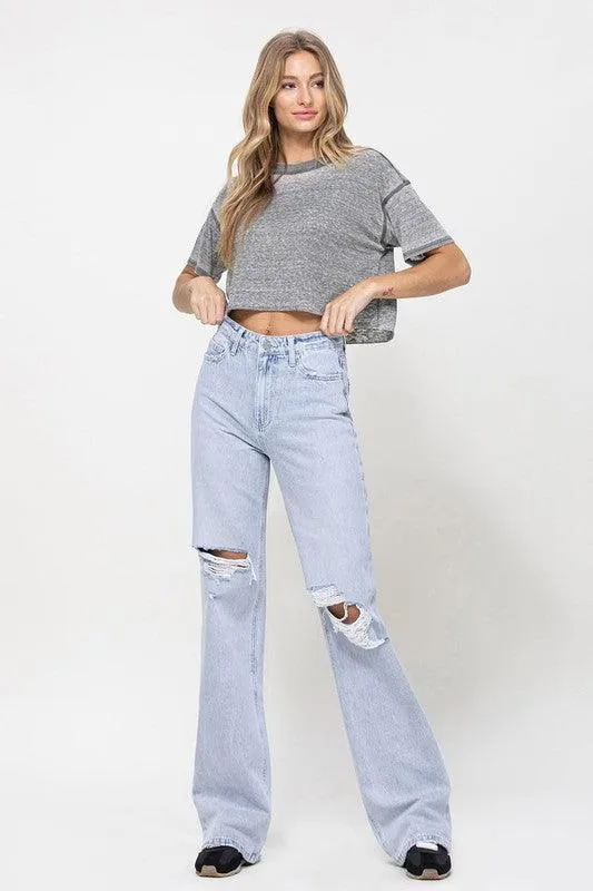 90S Vintage Flare Jeans