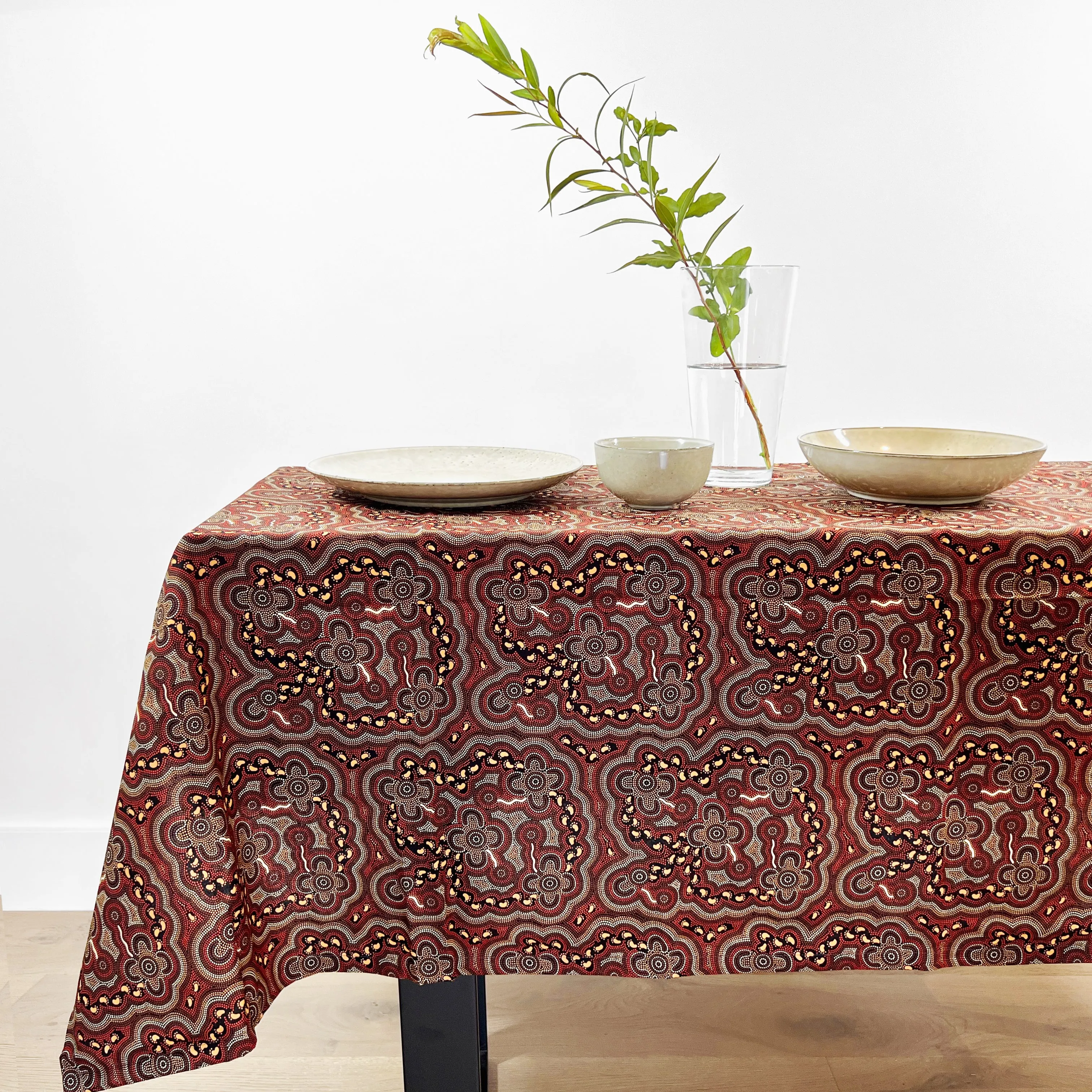 Aboriginal Rectangle Tablecloth Large