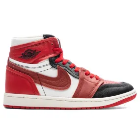 Air Jordan 1 High MM Women's - Sport Red/Dune Red/Black