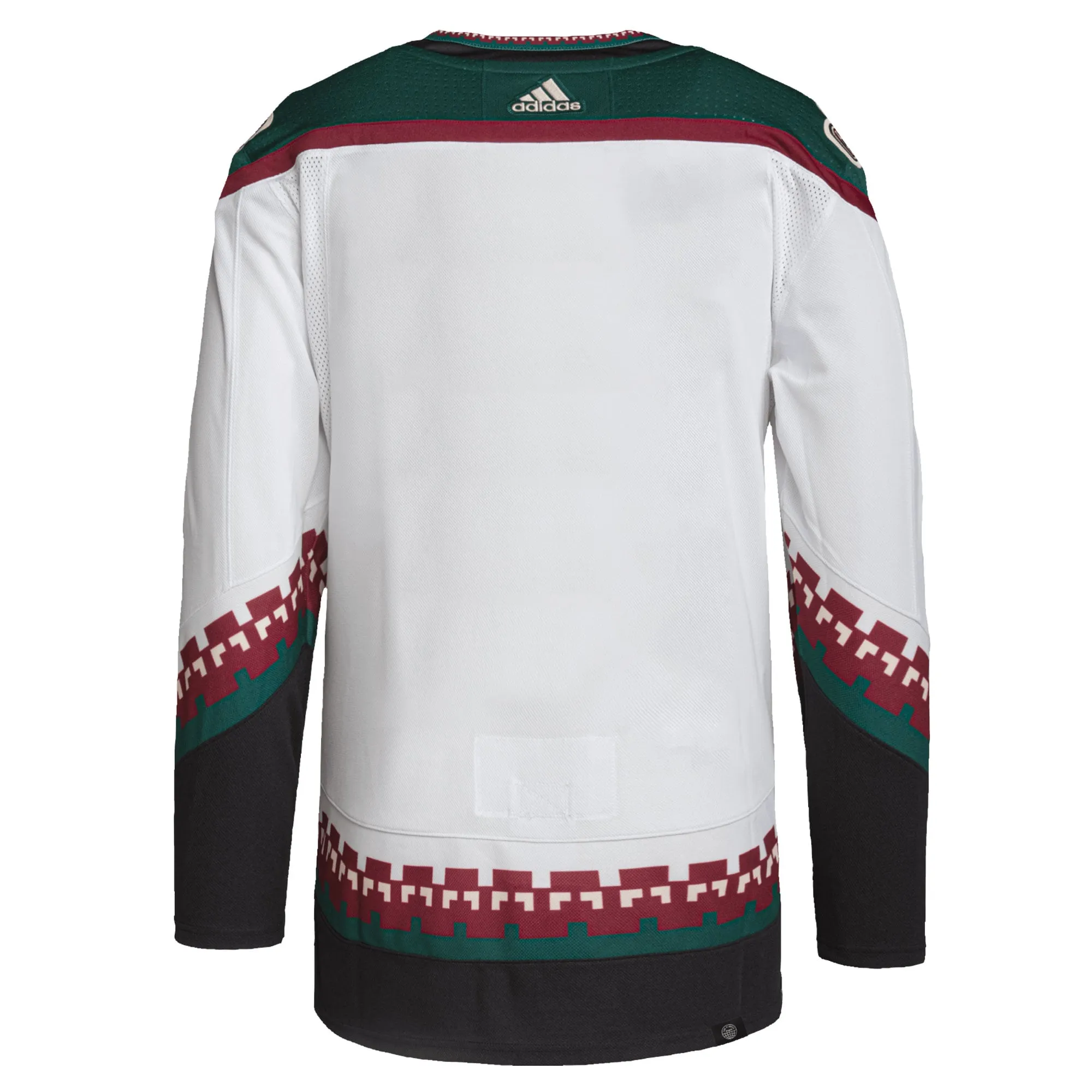 Arizona Coyotes adidas Away Primegreen Authentic Pro Blank Jersey - White