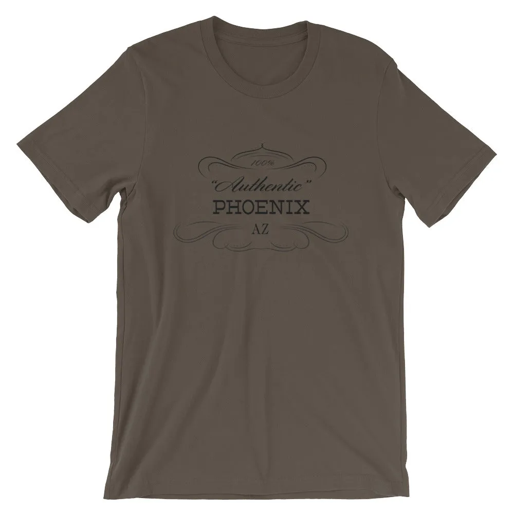 Arizona - Phoenix AZ - Short-Sleeve Unisex T-Shirt - "Authentic"