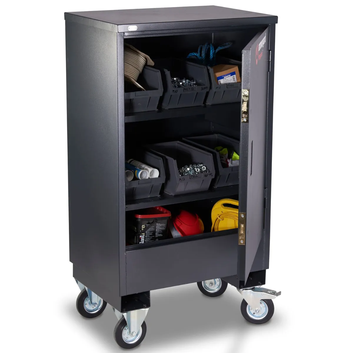 Armorgard FC2 Fittingstor Mobile Fittings Cabinet 800x570x1480mm