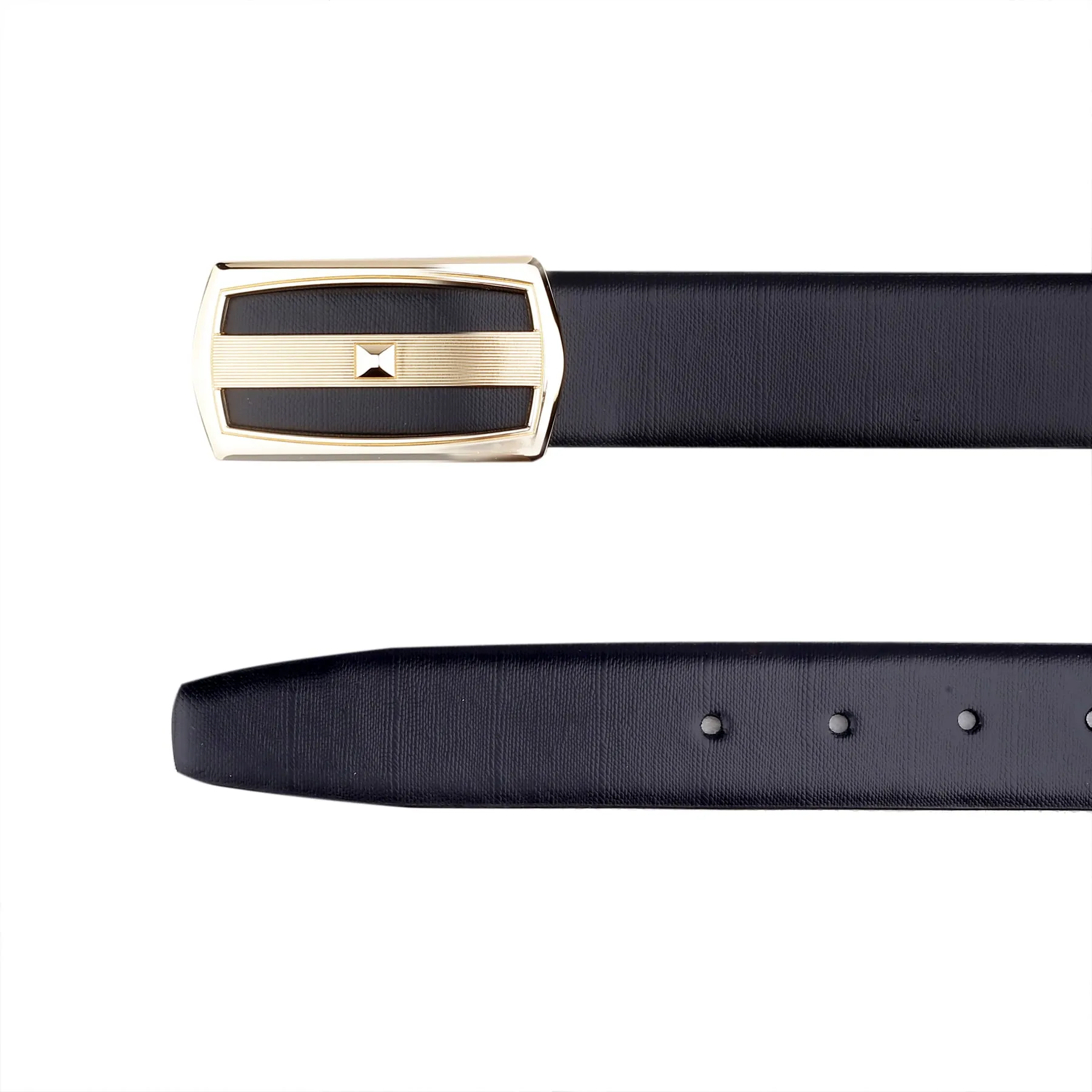 Bacca Bucci Genuine Leather Formal Dress Belts with a Stylish Finish and a Nickel-Free Buckle