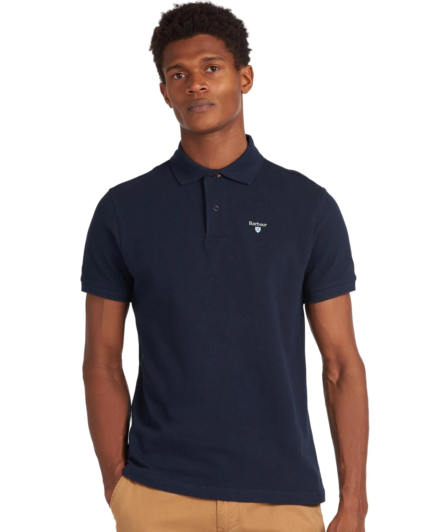 Barbour Men's Original Sports Polo T-Shirt, Short Sleeved, Regular Fit