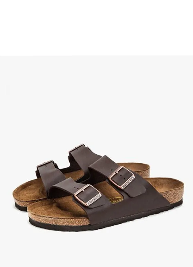 Birkenstock Arizona dark brown sandals