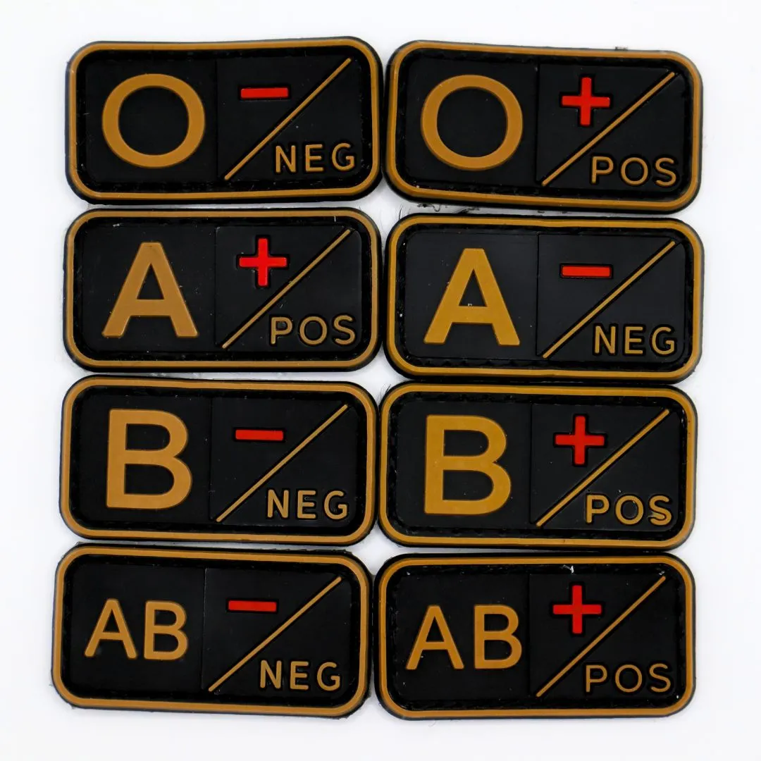 Blood Type - Velcro Patch