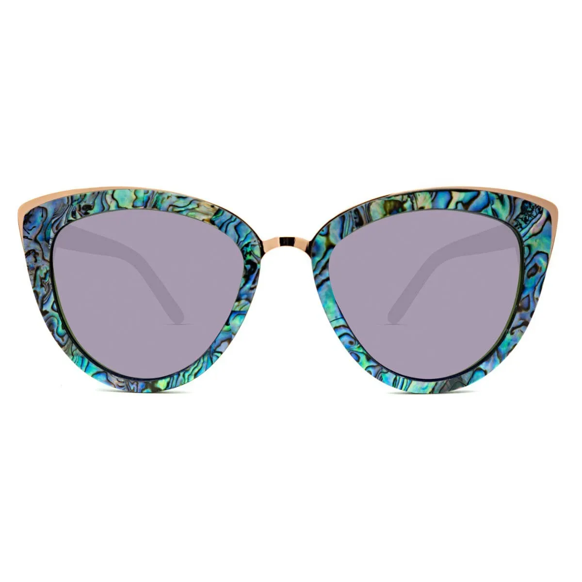 Bombshell Abalone & Wood Sunglasses