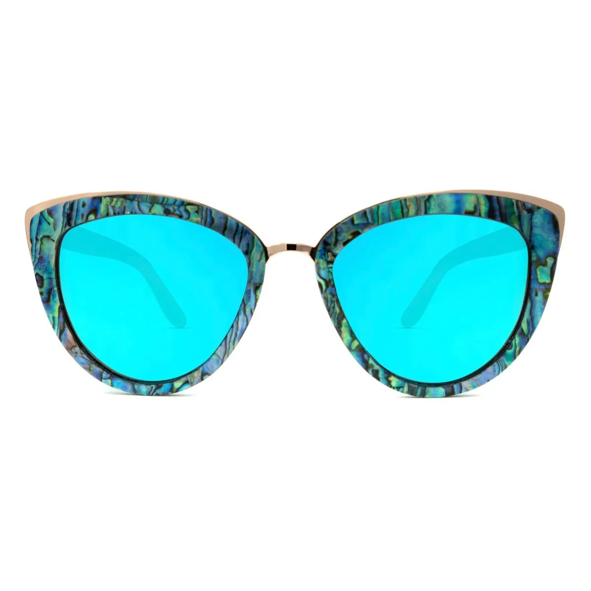 Bombshell Abalone & Wood Sunglasses