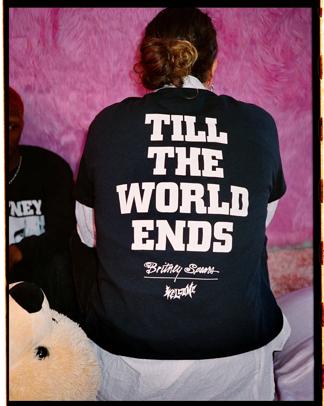 Britney Spears X Welcome - Till the World Ends Tee - Black