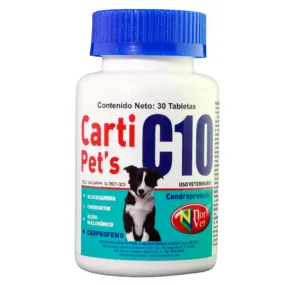 Carti Pets C 10, 30 Tabletas - Norvet