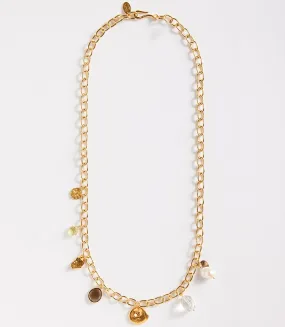 Chan Luu Gold Chain Charm Necklace