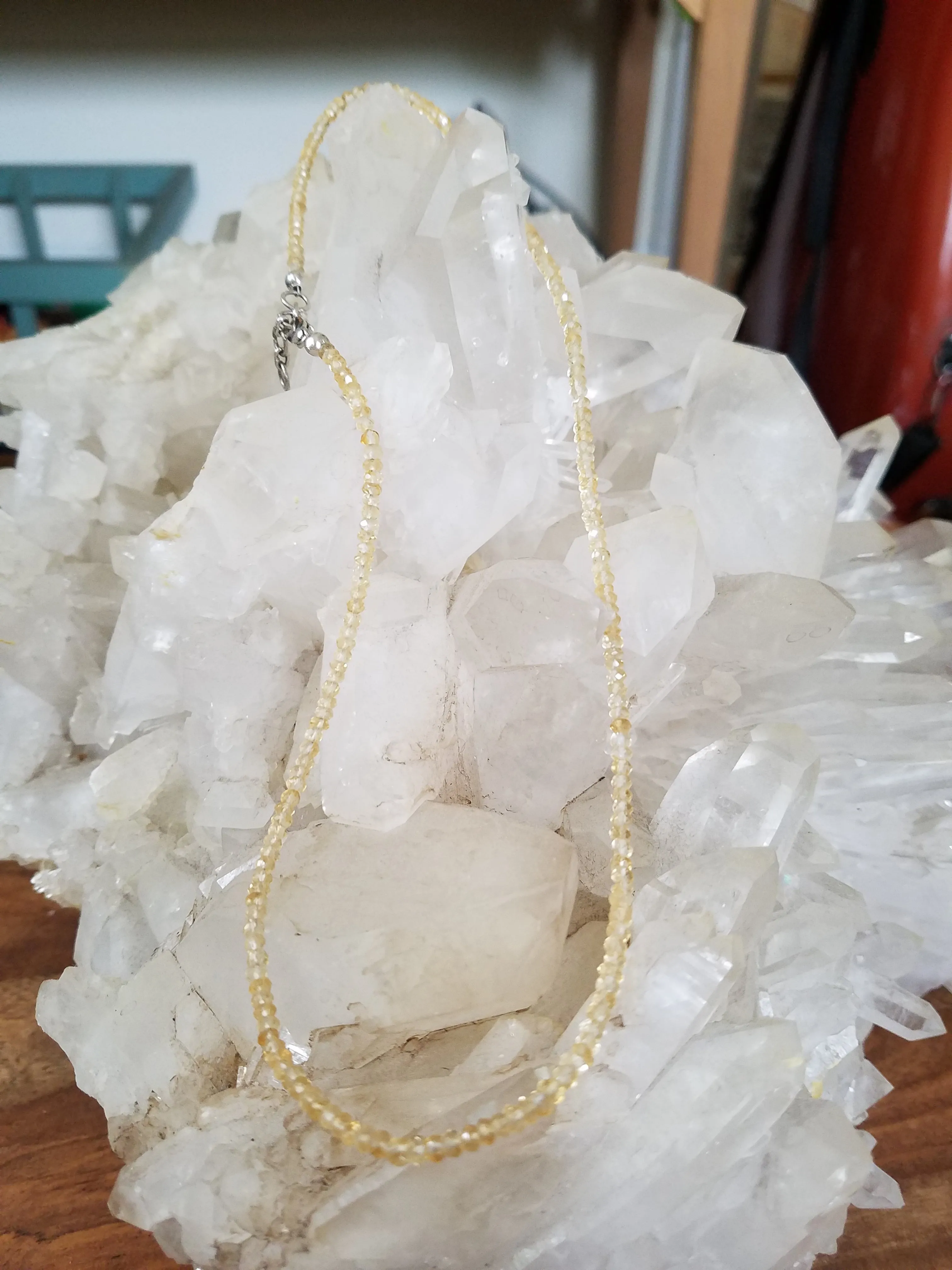 Citrine Necklace  (Savor the Flavor collection)