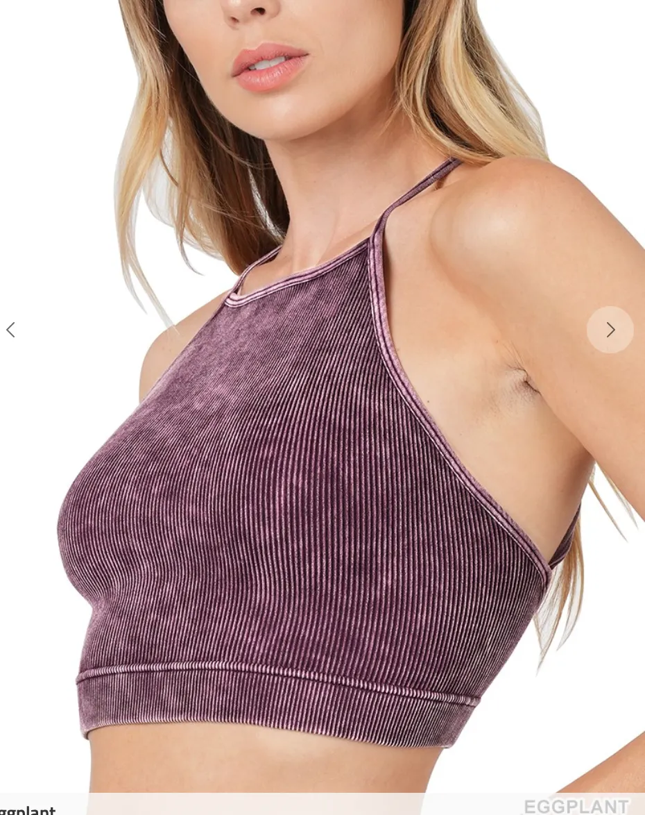 Cropped Tank Cami / Criss Cross