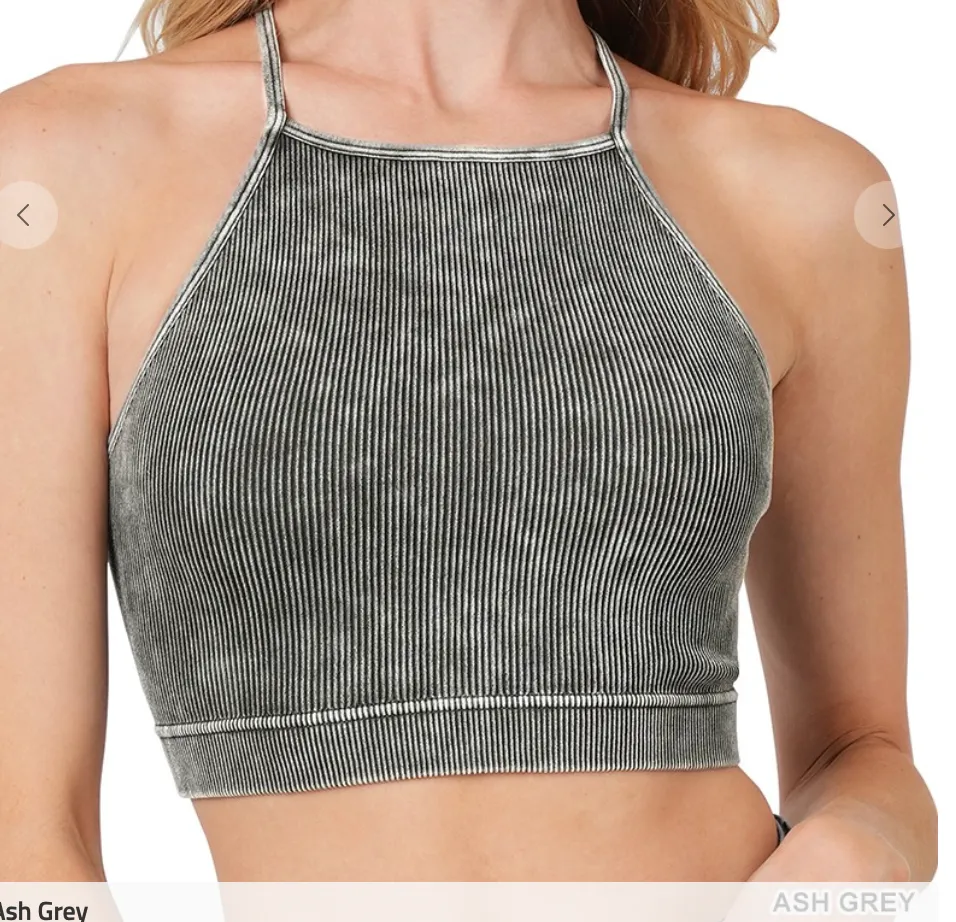 Cropped Tank Cami / Criss Cross