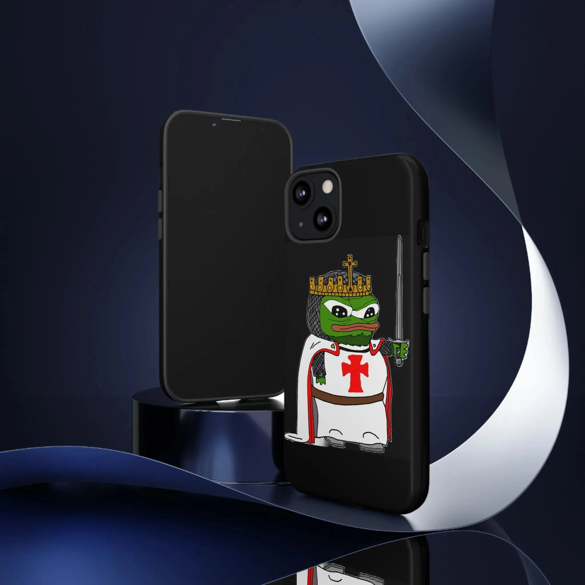 Crusader Pepe Cell Phone Case