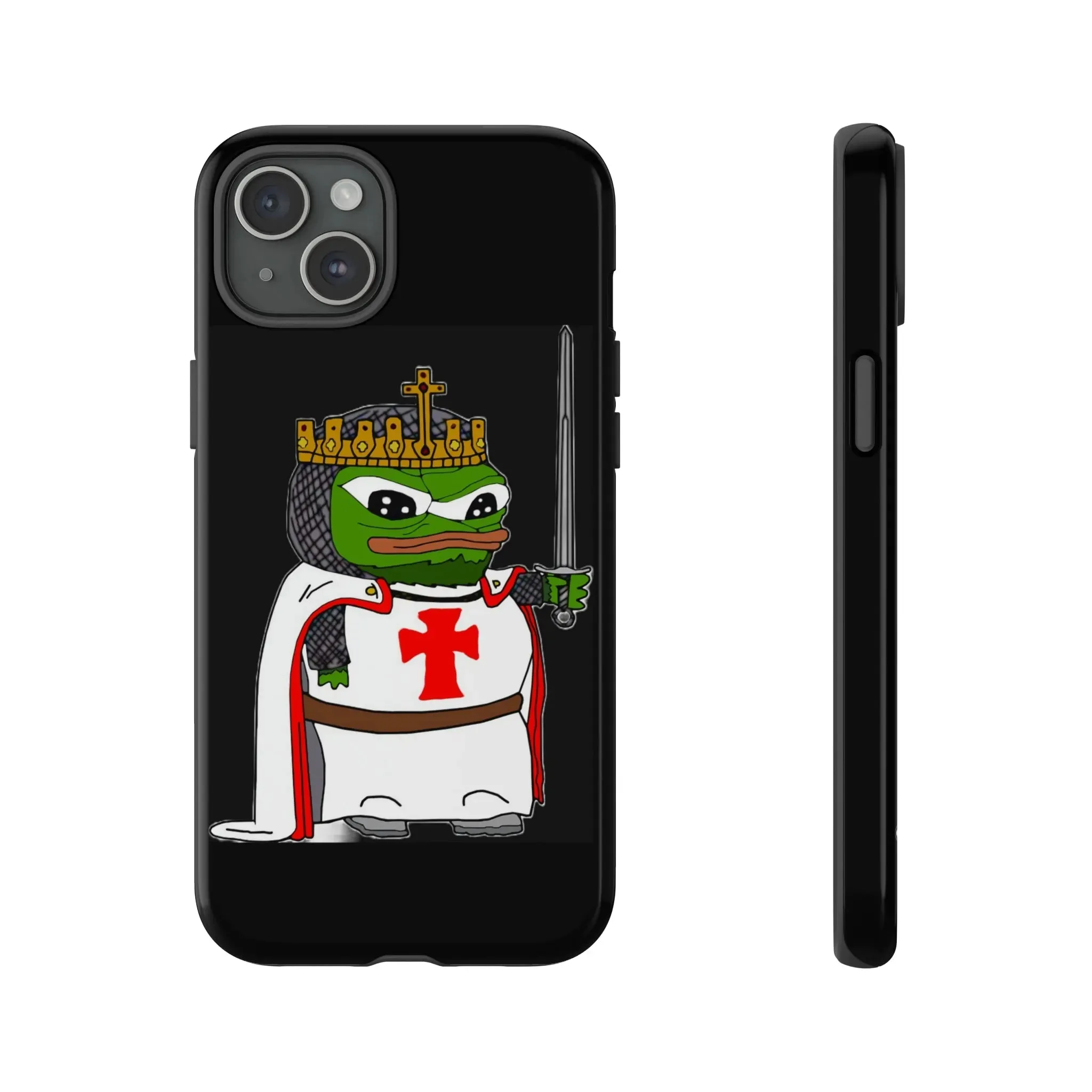 Crusader Pepe Cell Phone Case