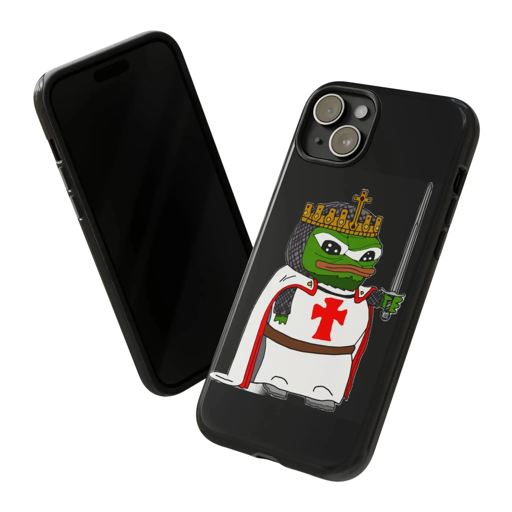 Crusader Pepe Cell Phone Case