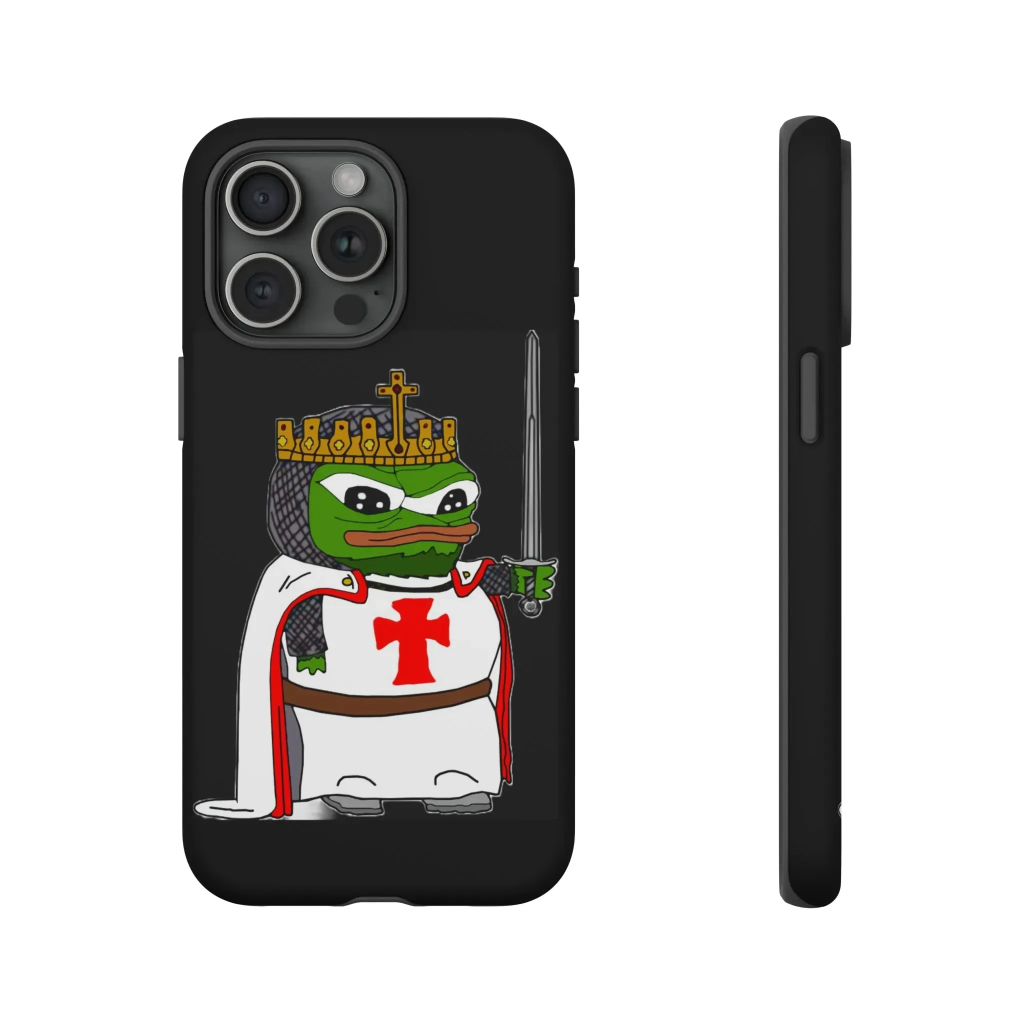 Crusader Pepe Cell Phone Case