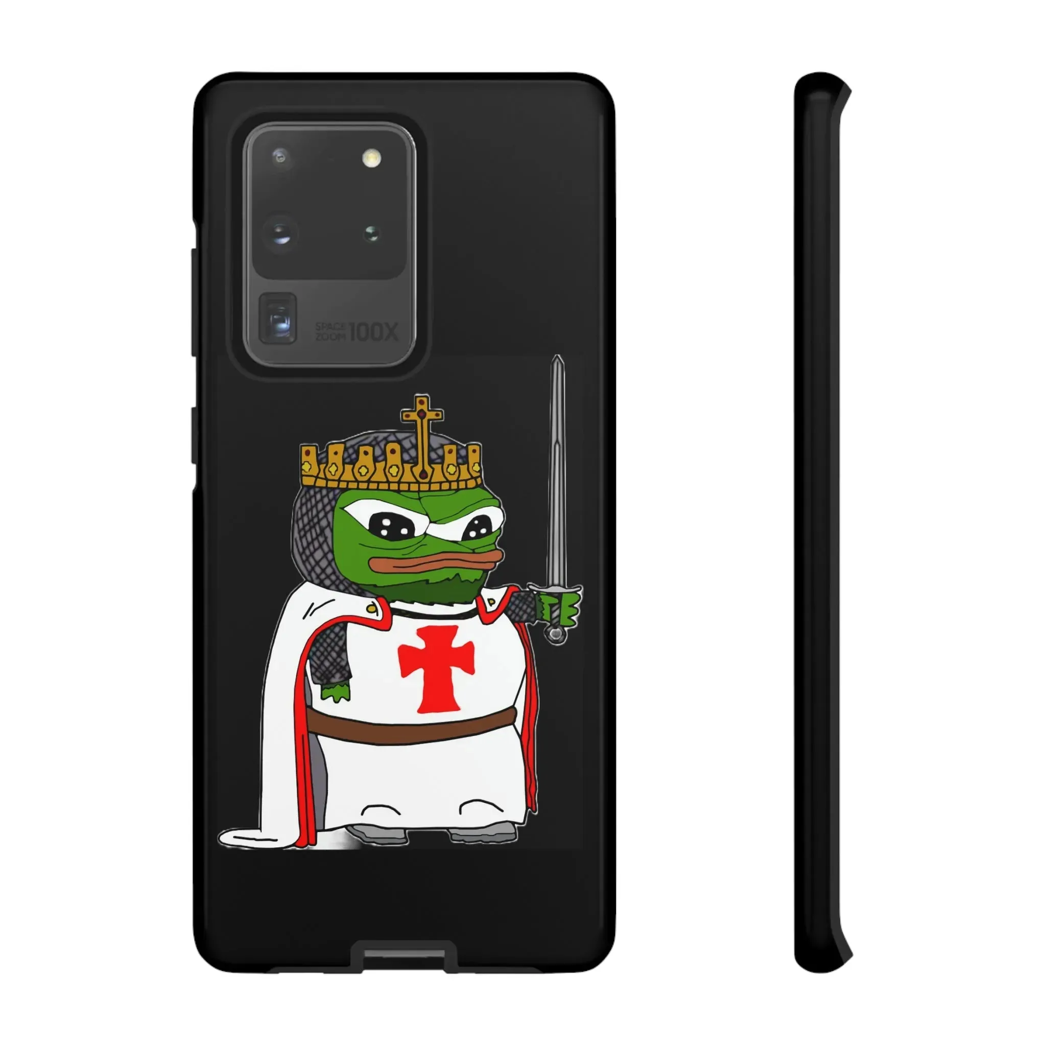 Crusader Pepe Cell Phone Case