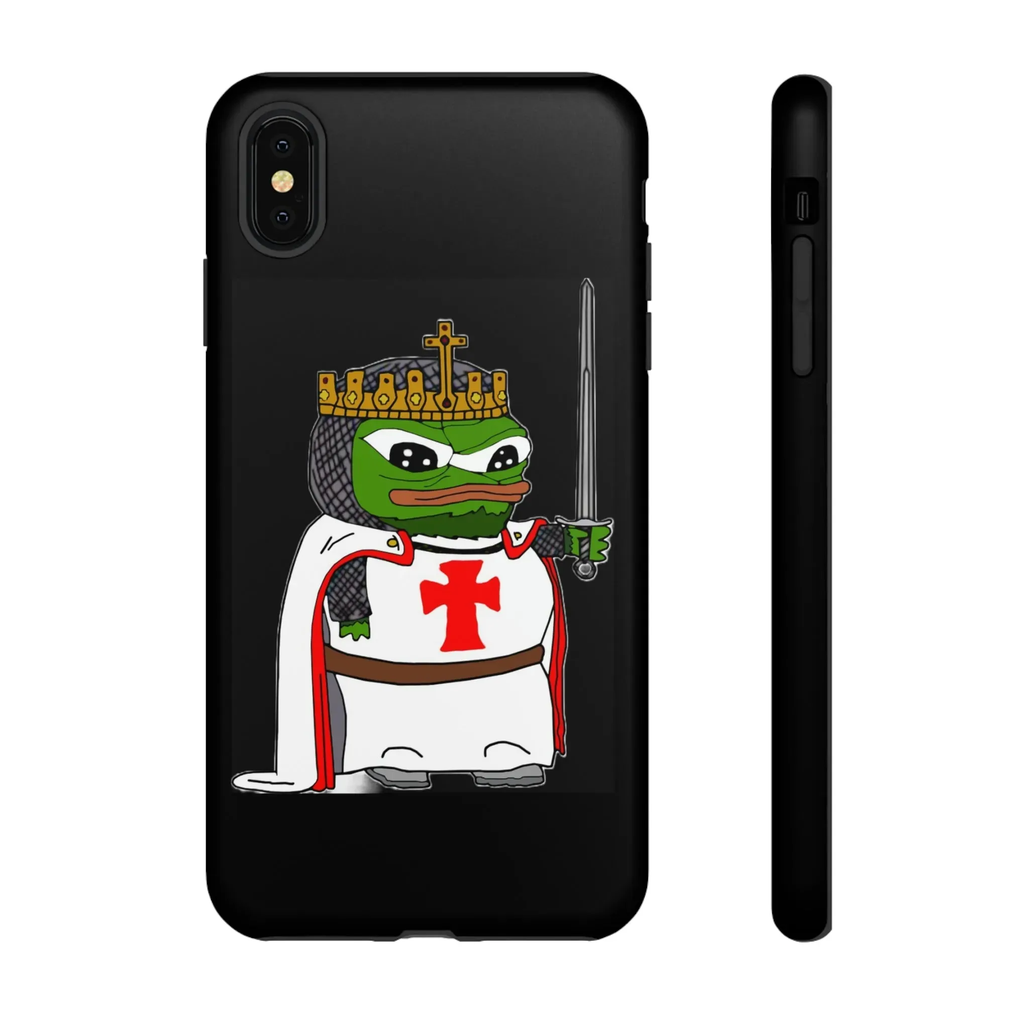 Crusader Pepe Cell Phone Case