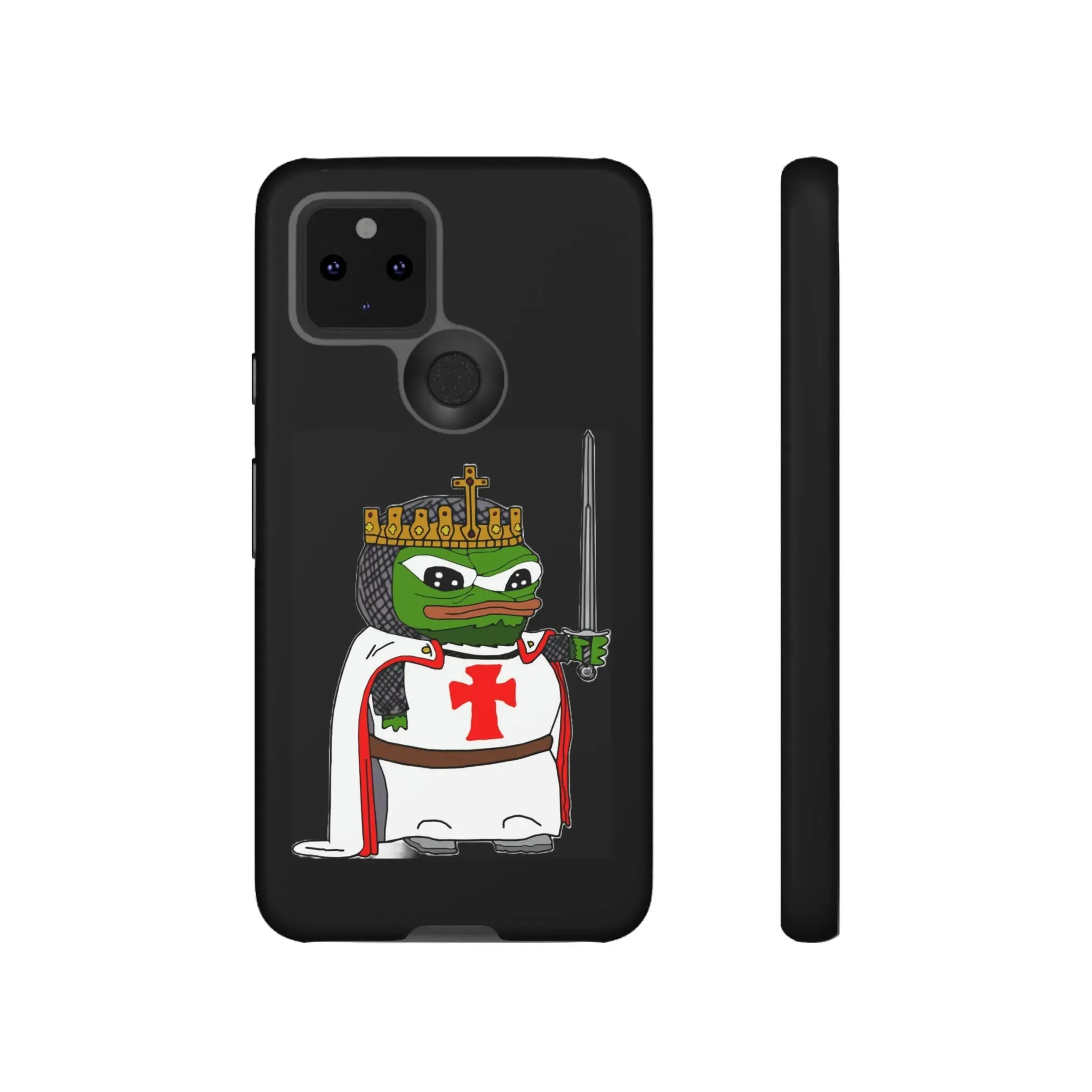 Crusader Pepe Cell Phone Case