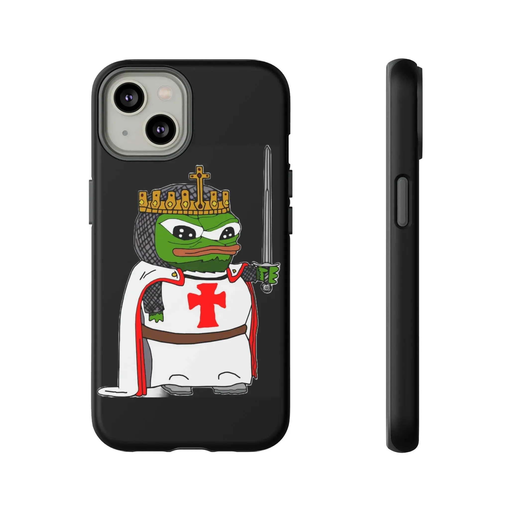 Crusader Pepe Cell Phone Case