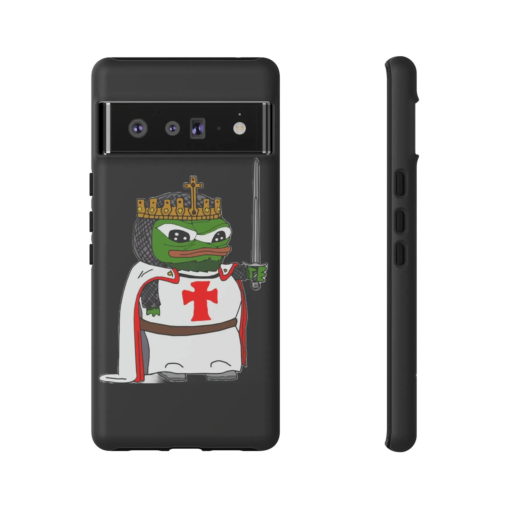 Crusader Pepe Cell Phone Case