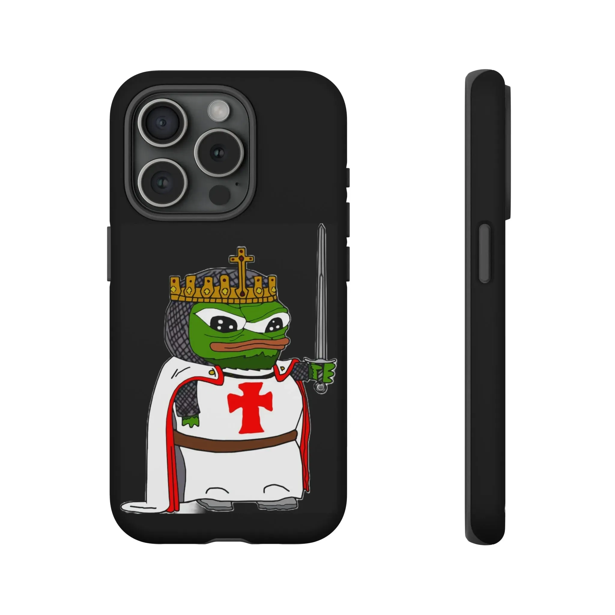 Crusader Pepe Cell Phone Case