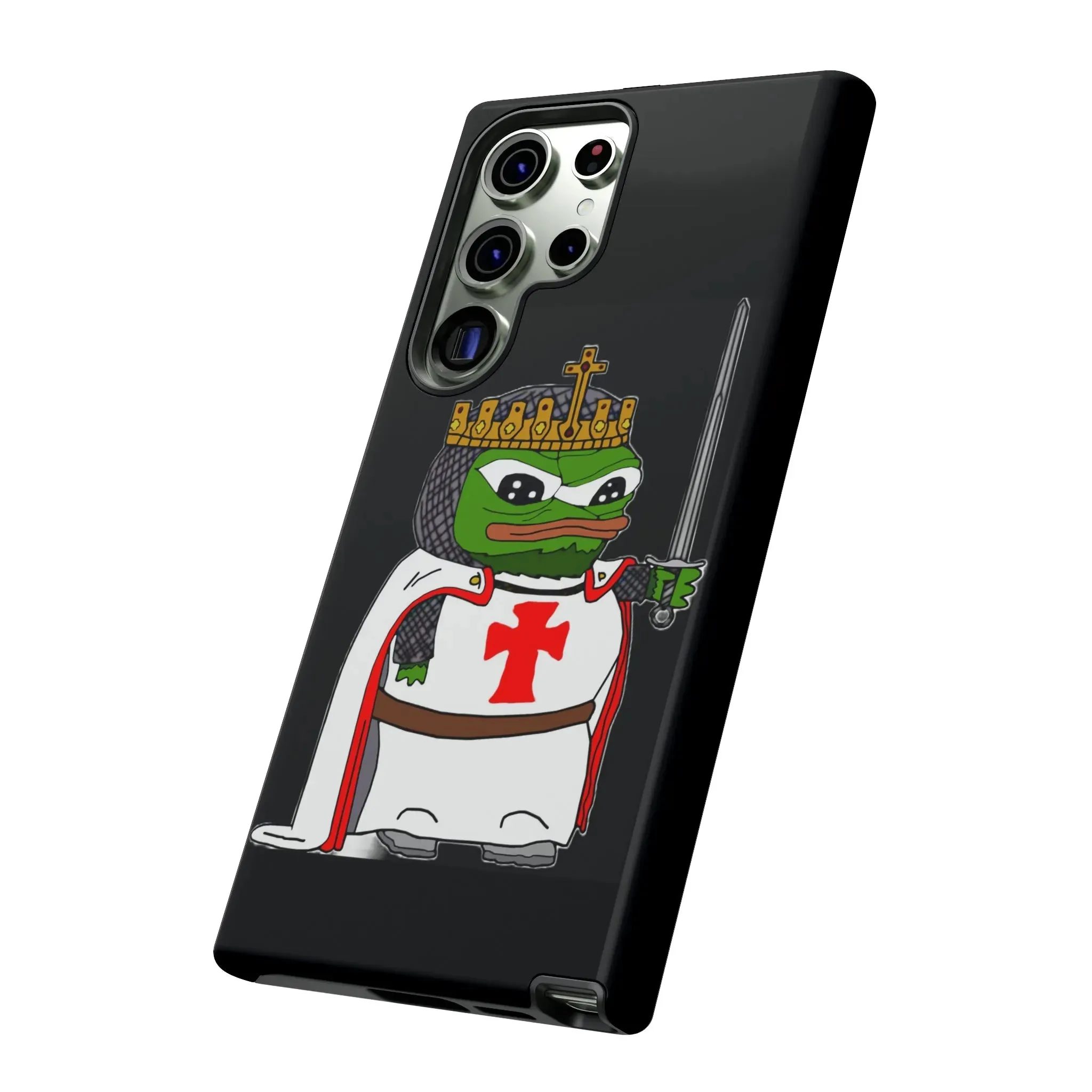 Crusader Pepe Cell Phone Case