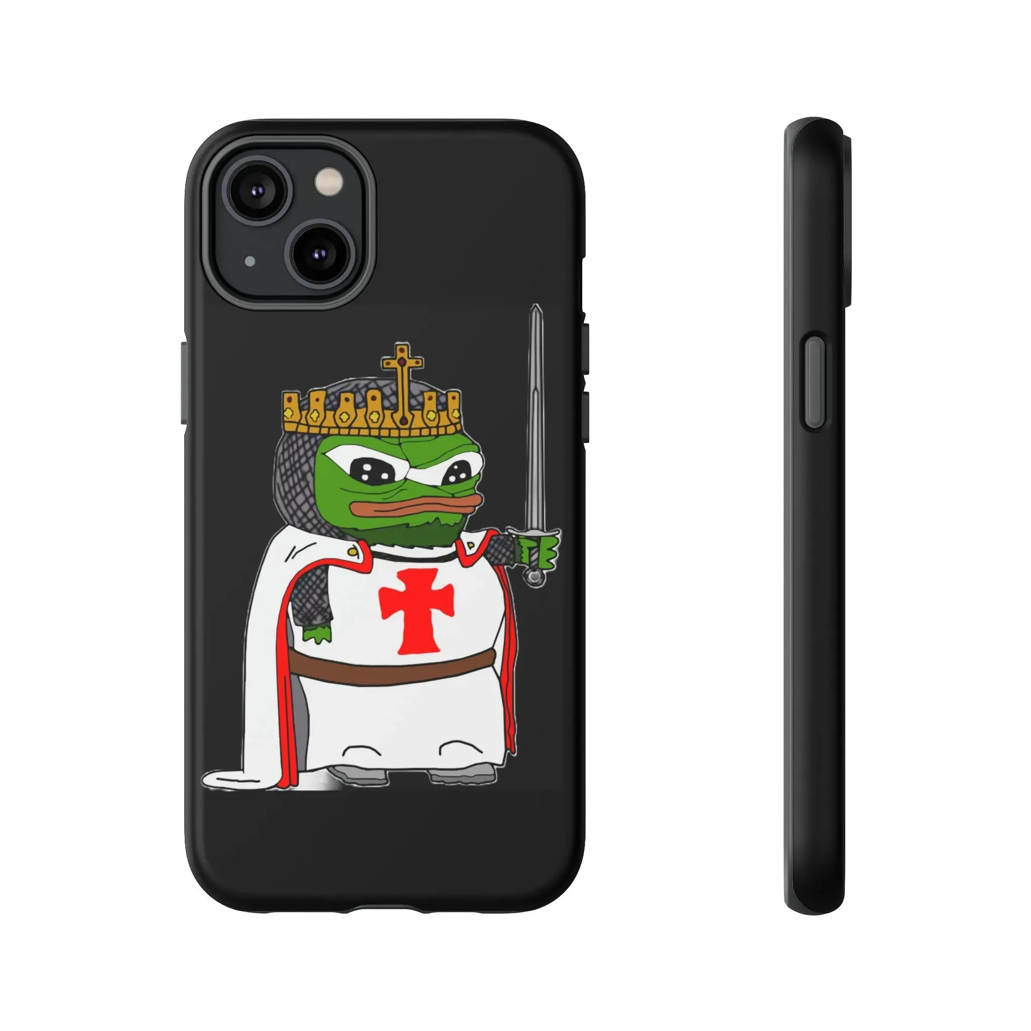 Crusader Pepe Cell Phone Case