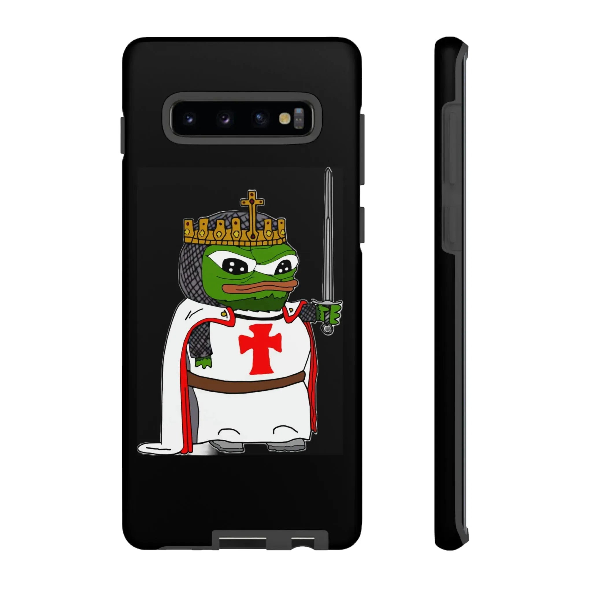 Crusader Pepe Cell Phone Case