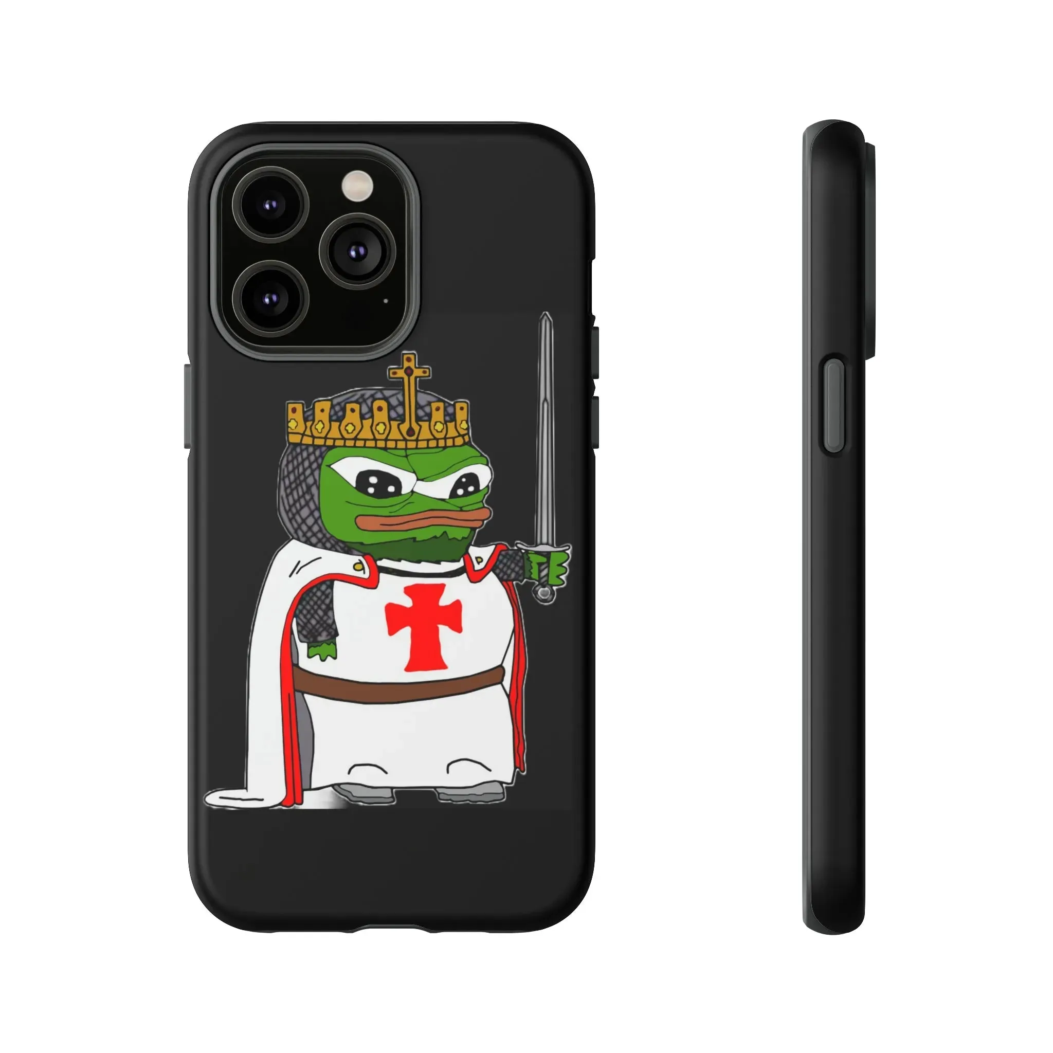 Crusader Pepe Cell Phone Case