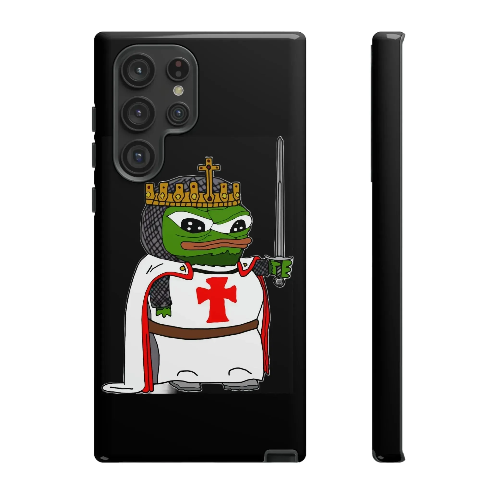 Crusader Pepe Cell Phone Case