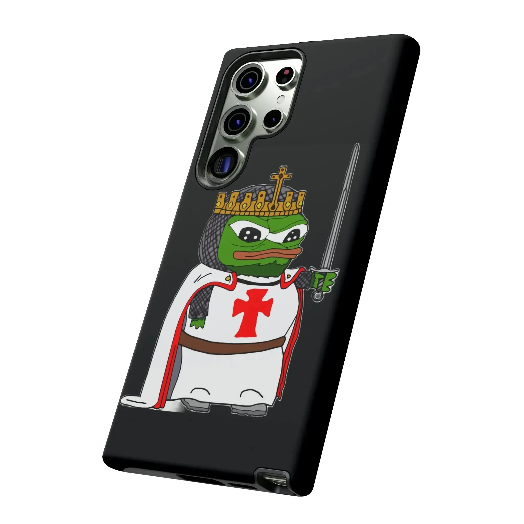 Crusader Pepe Cell Phone Case