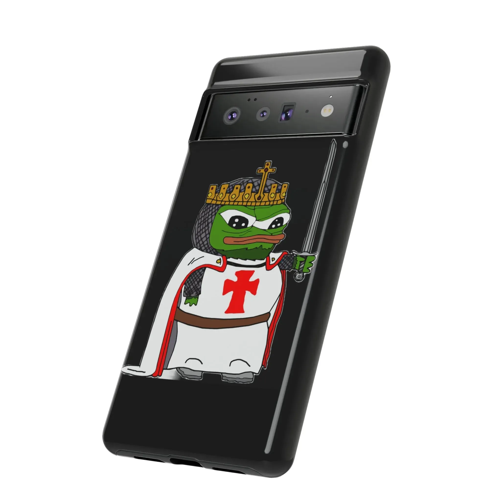 Crusader Pepe Cell Phone Case