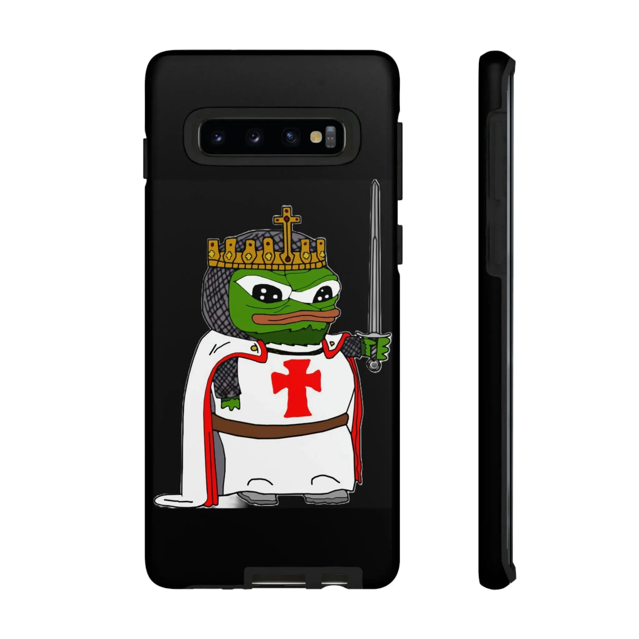 Crusader Pepe Cell Phone Case