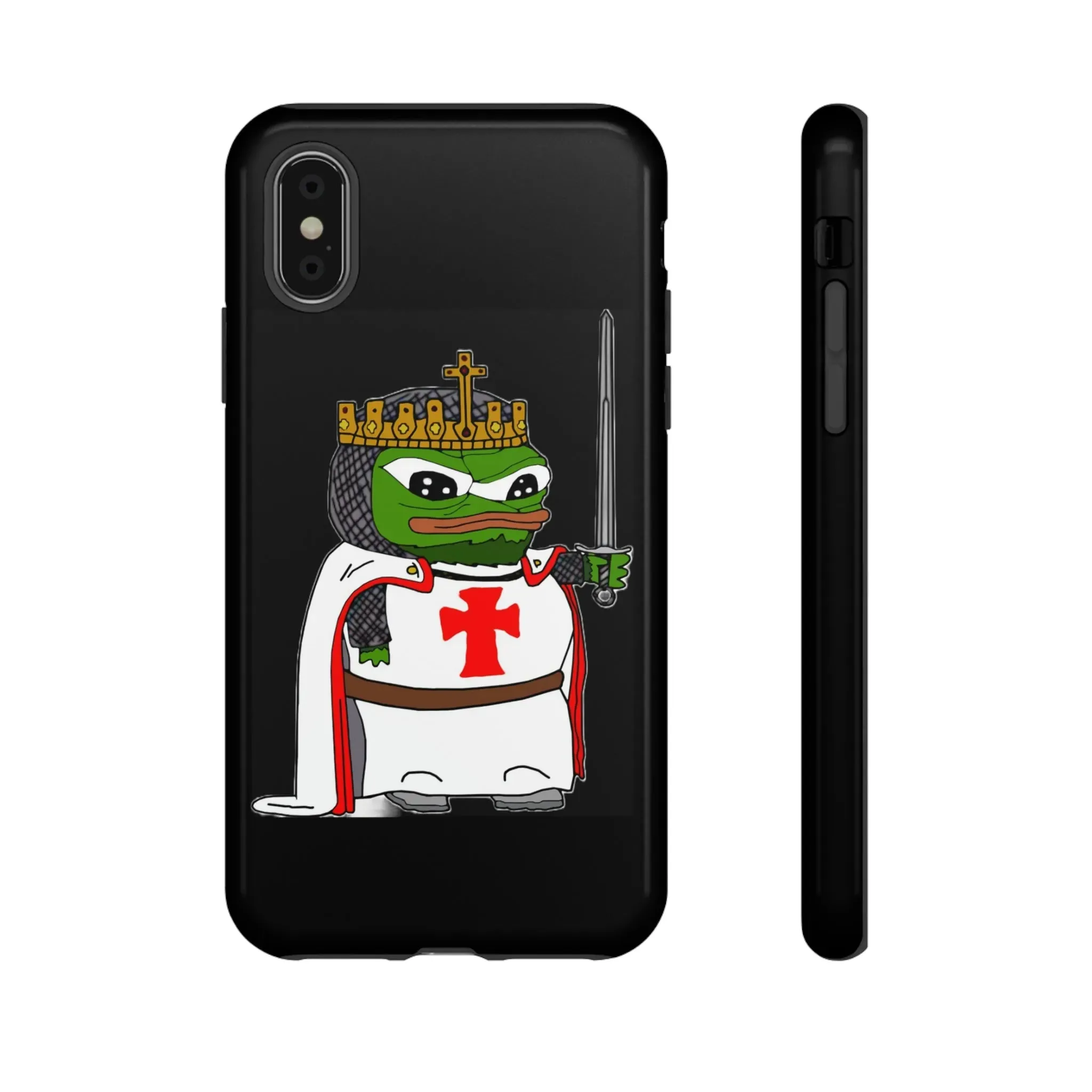 Crusader Pepe Cell Phone Case