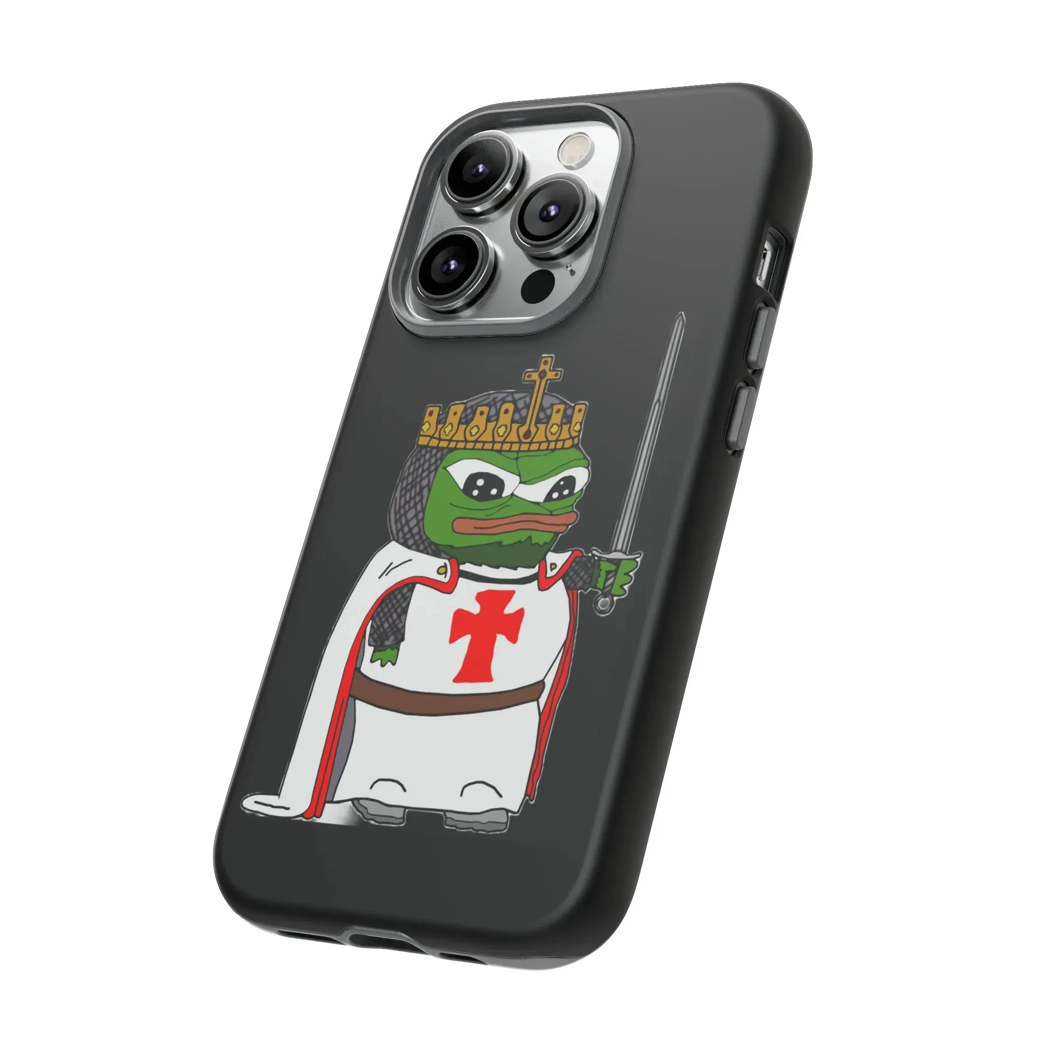 Crusader Pepe Cell Phone Case