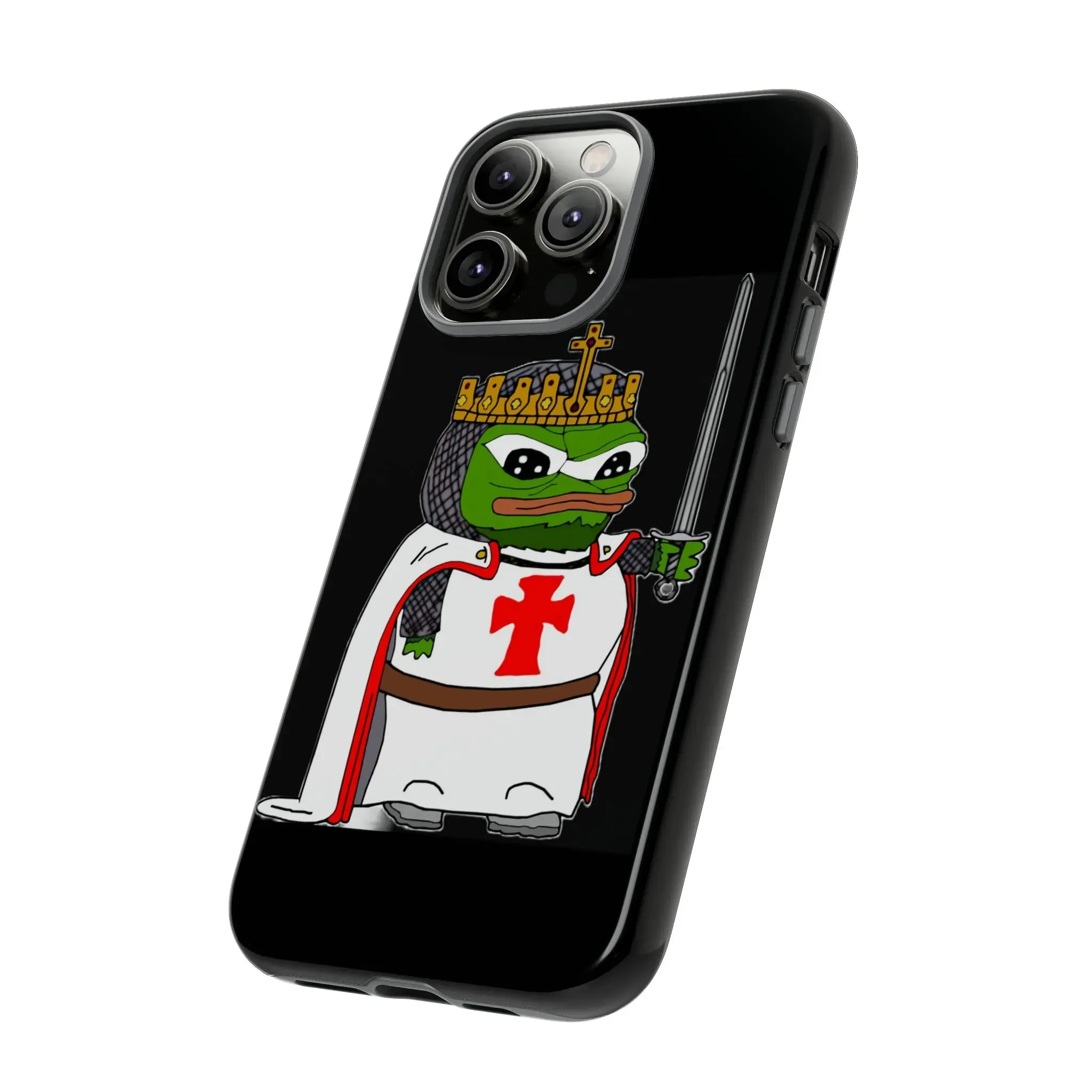 Crusader Pepe Cell Phone Case