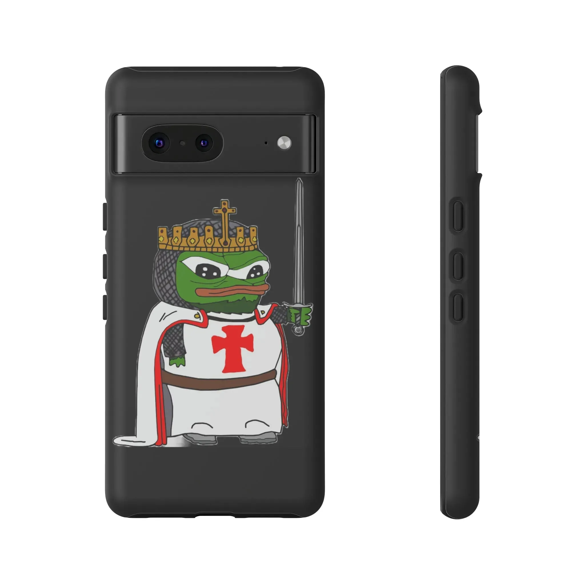 Crusader Pepe Cell Phone Case