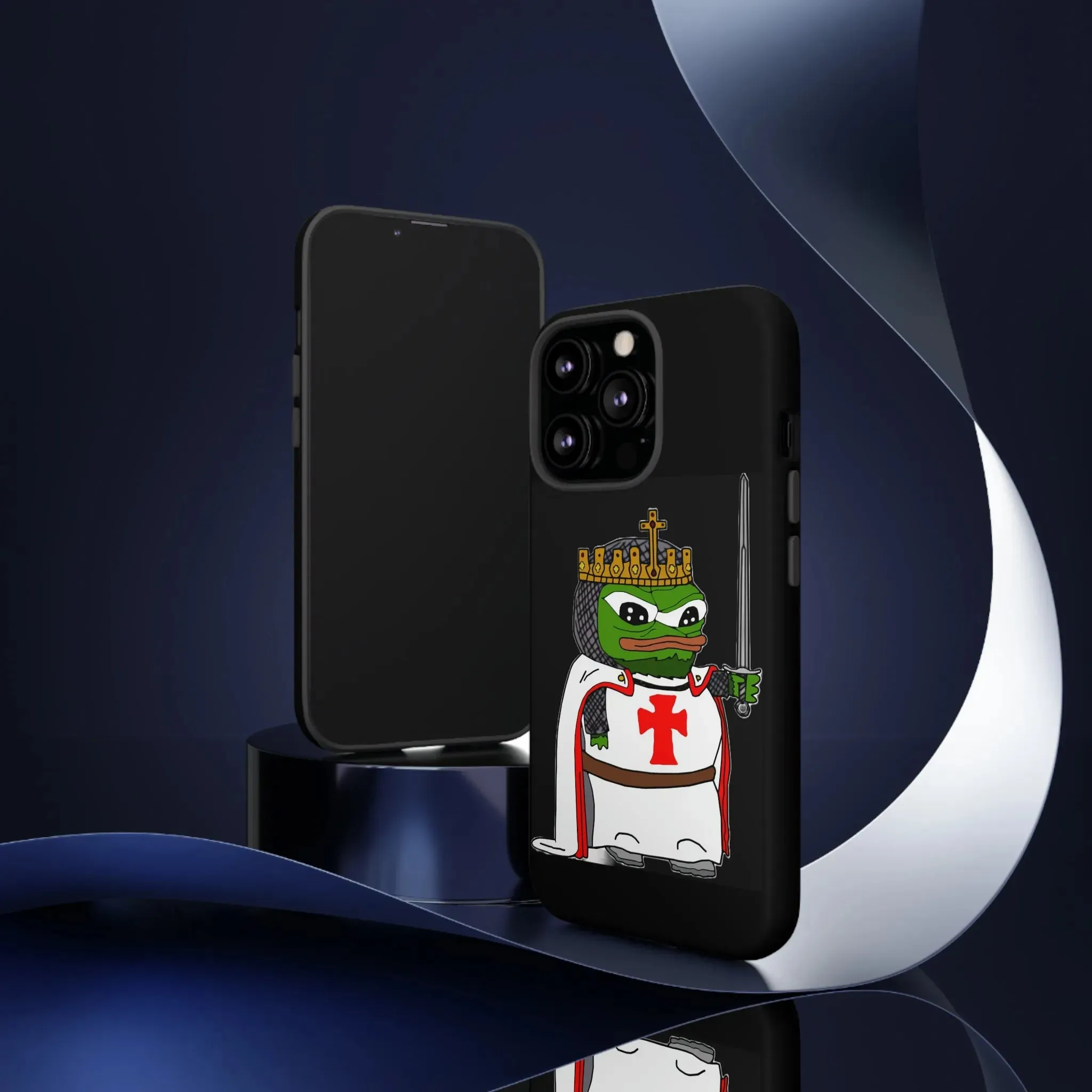 Crusader Pepe Cell Phone Case