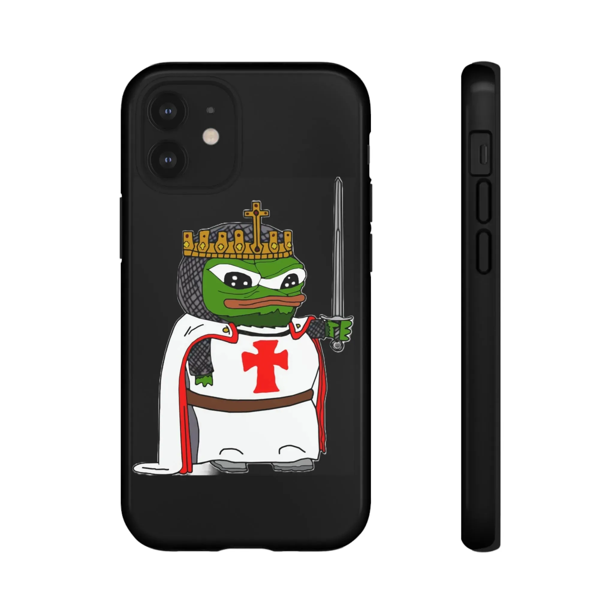 Crusader Pepe Cell Phone Case