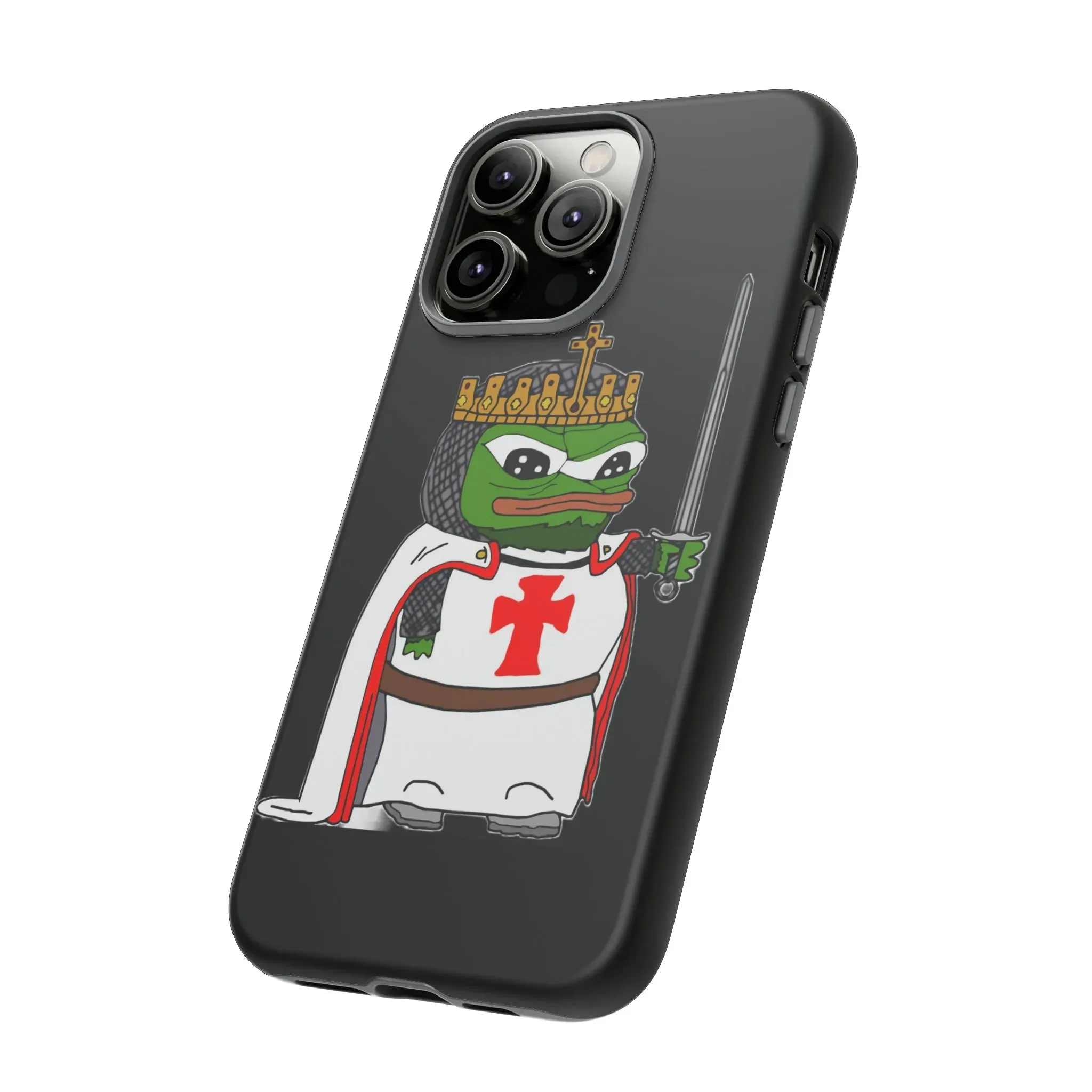 Crusader Pepe Cell Phone Case