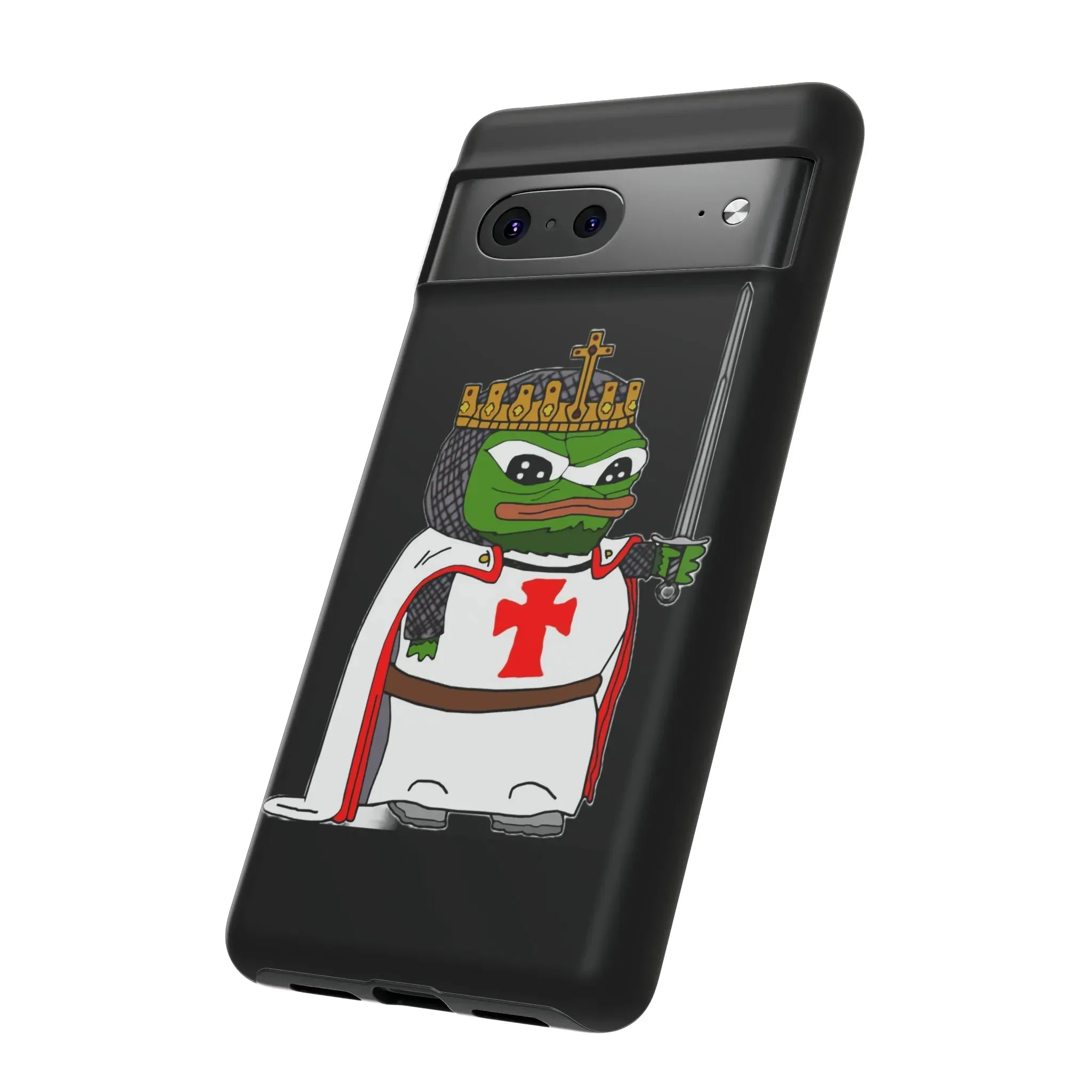 Crusader Pepe Cell Phone Case